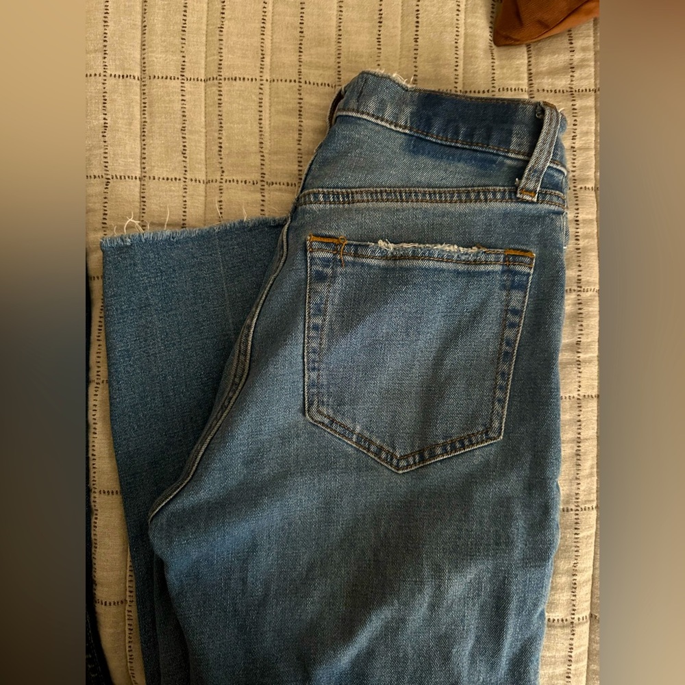 A&F Ankle Straight High Rise LIKE NEW